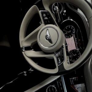 Bentley interior detailed at Splash N Shine hand car wash Toronto