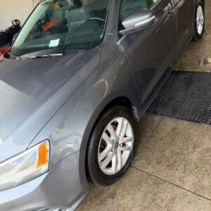 Volkswagen Jetta after an exterior hand wash in the Splash N Shine wash bay