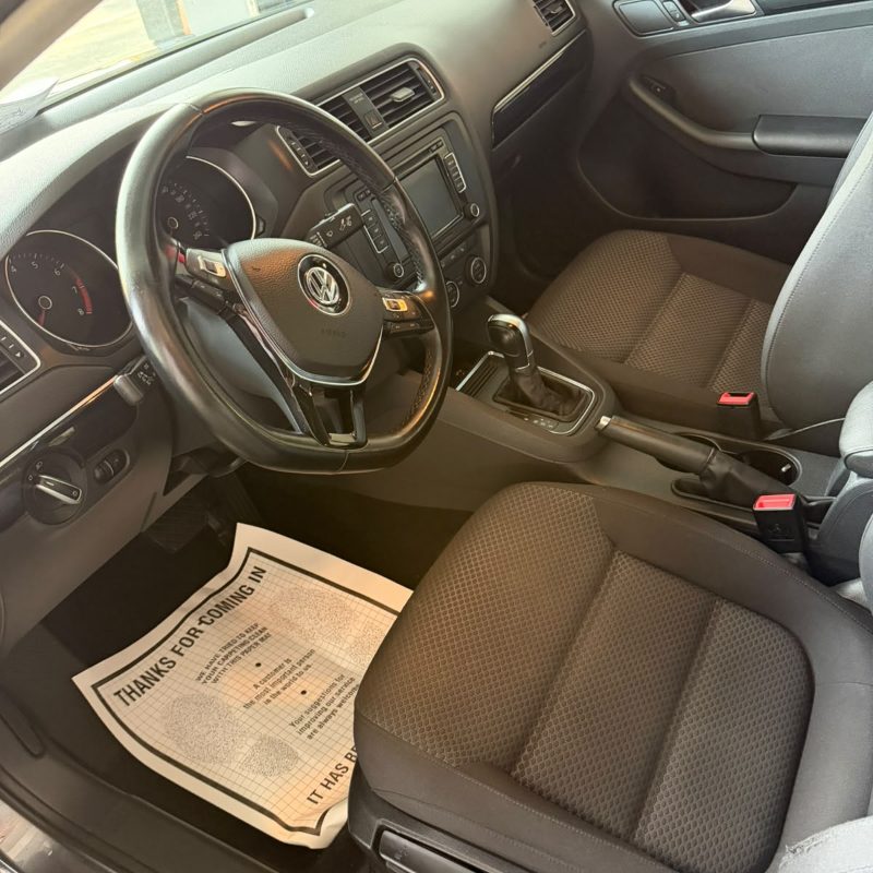Volkswagen Jetta interior vacuumed and detailed at Splash N Shine